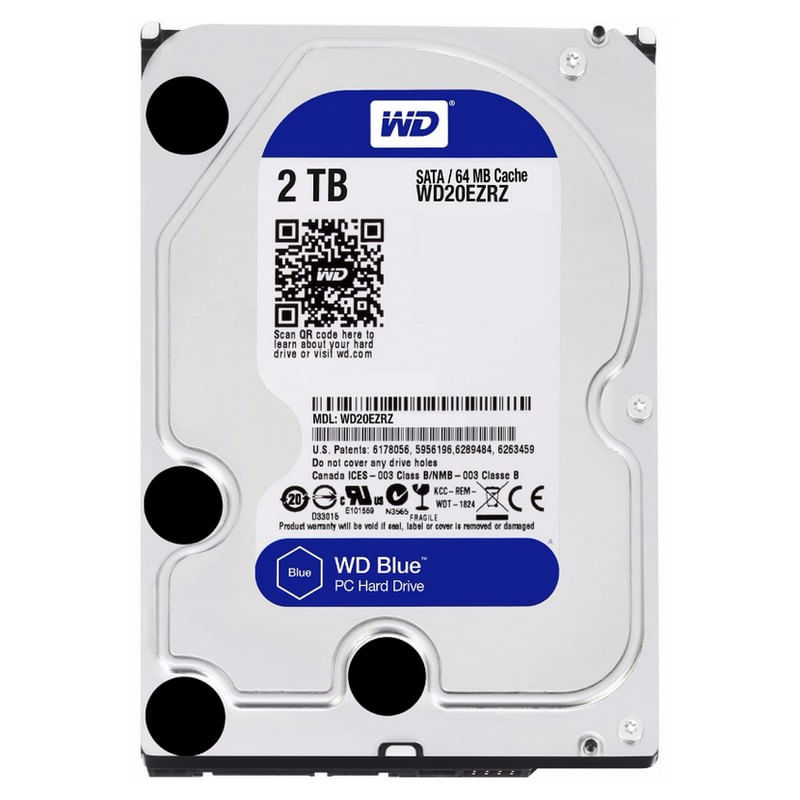 DISCO DURO WESTERN DIGITAL BLUE 2TB