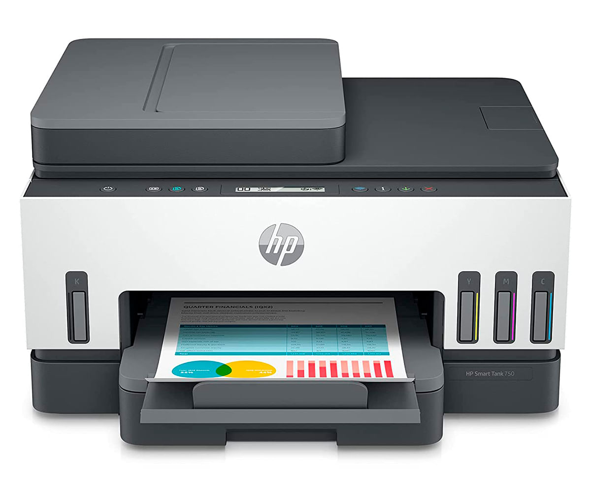 IMPRESORA HP SMART TANK 750 WIFI MULTIFUNCIÓN
