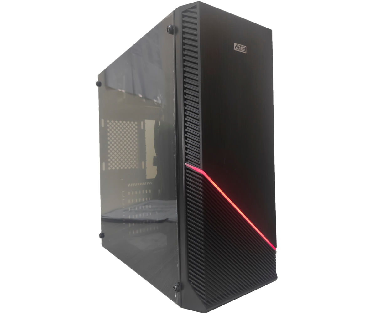 GABINETE DS AGS-10 CON FUENTE 600W MODULAR