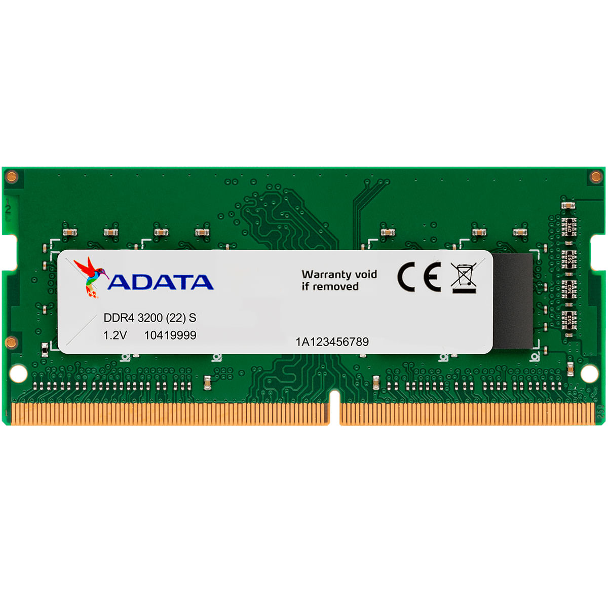 MEMORIA RAM SODIMM DDR4 3200MHZ ADATA 8GB