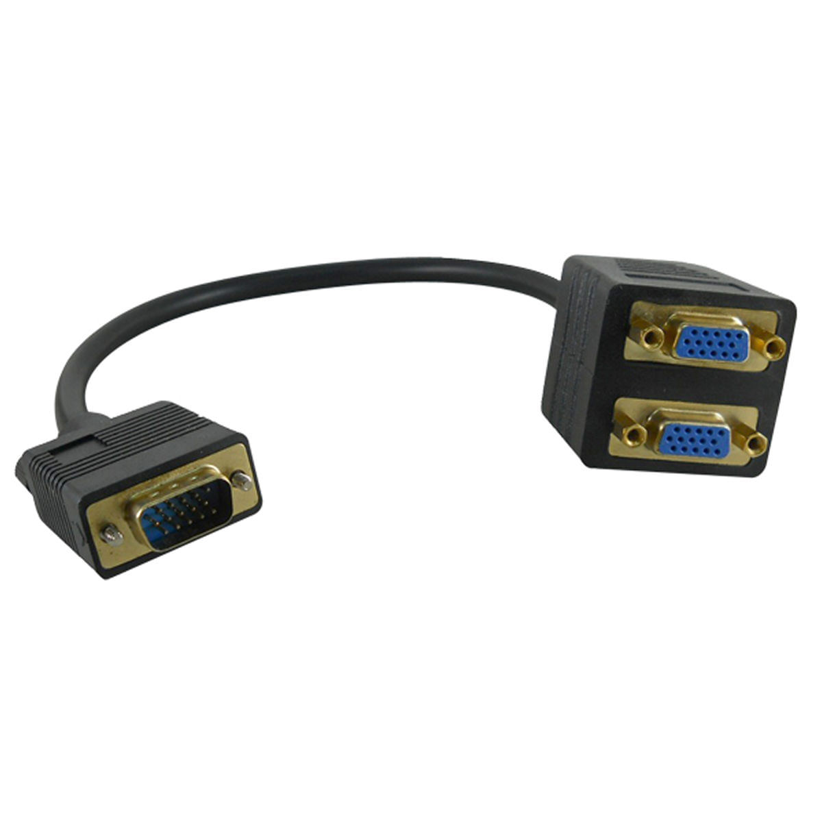 ADAPTADOR VGA (M) A 2 VGA (H)
