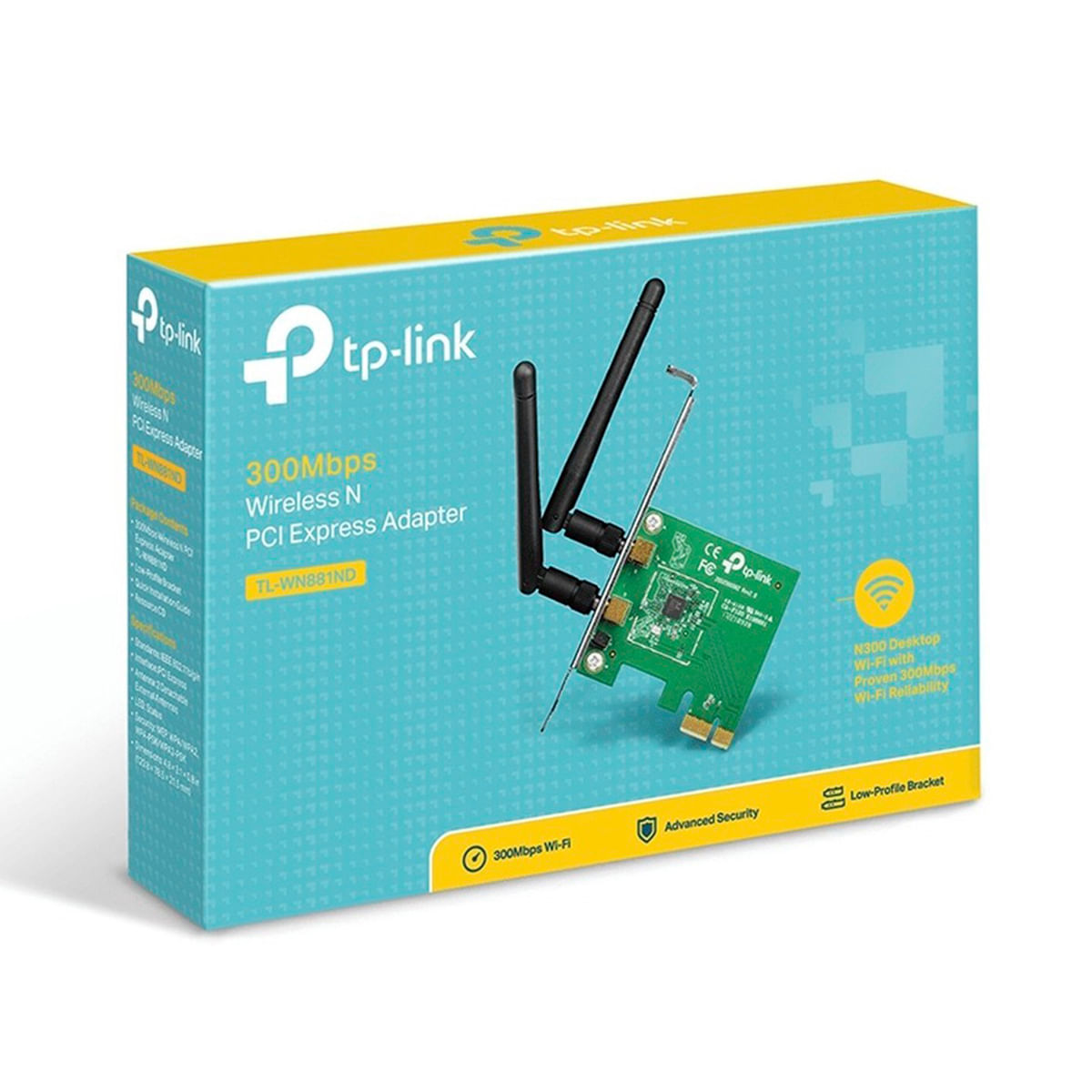 PLACA DE RED TP-LINK TL-WN881ND WIFI