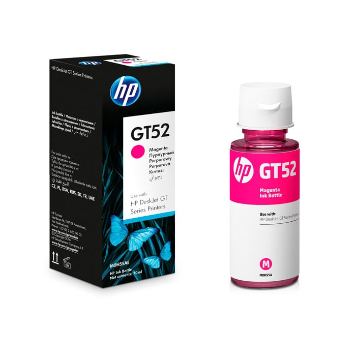 TINTA HP GT52 / GT53 MAGENTA