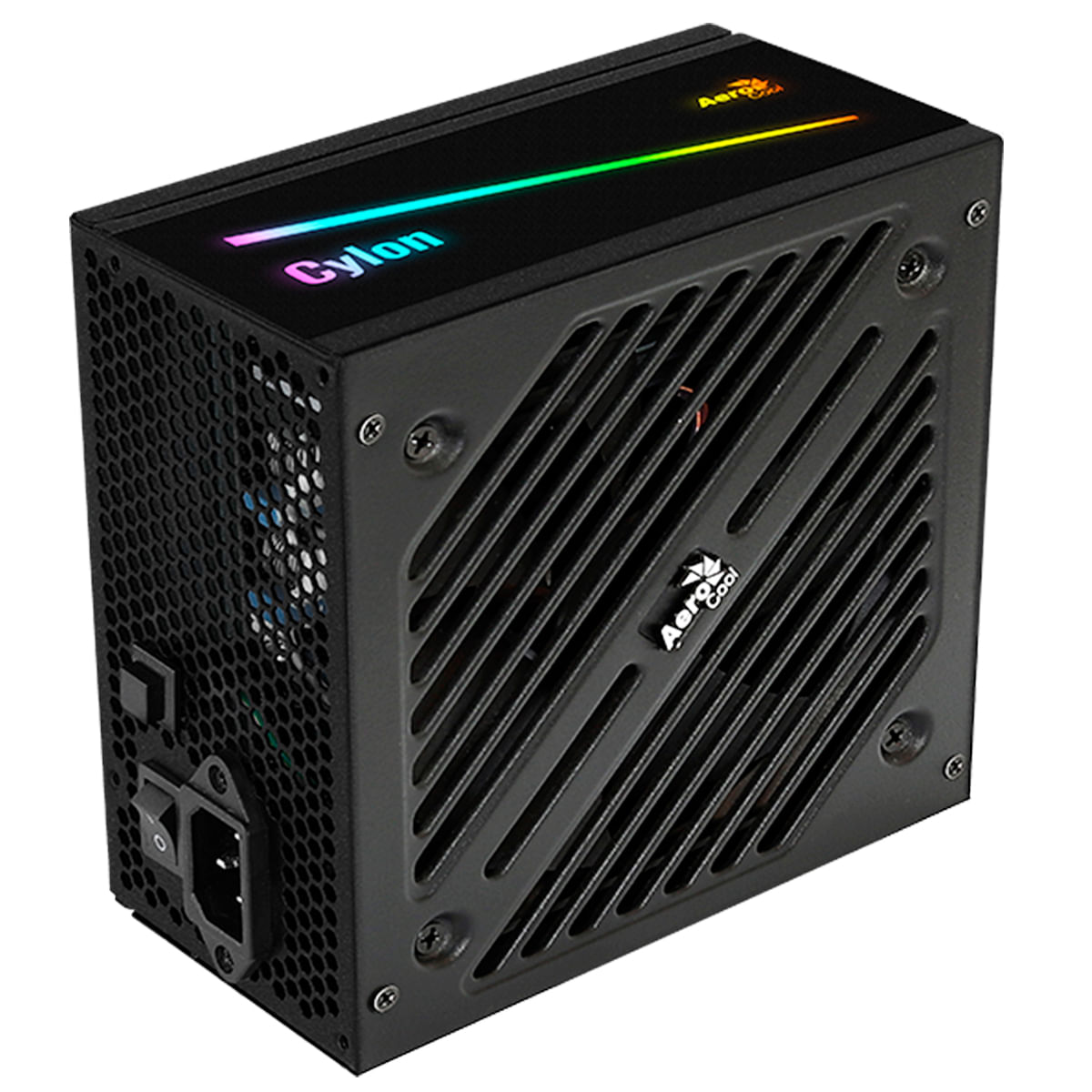 FUENTE AEROCOOL 500W CYLON RGB 80+ BRONZE