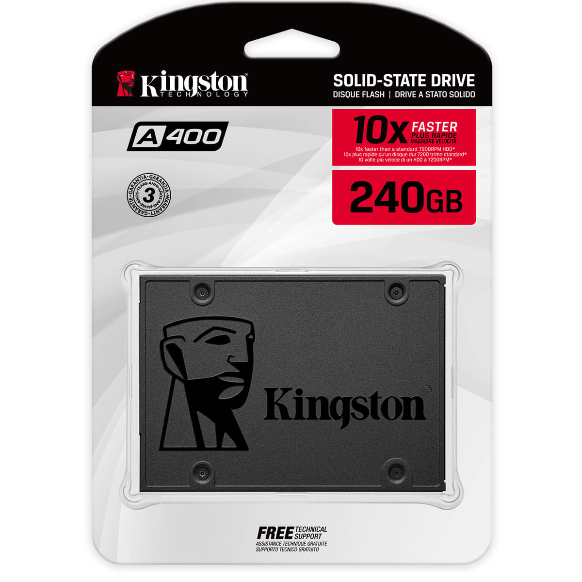 SSD KINGSTON A400 SATA 240GB