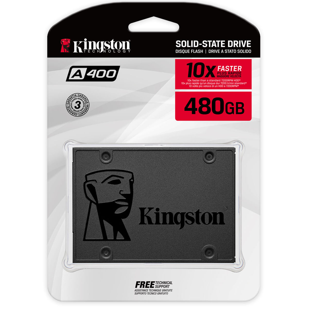 SSD KINGSTON A400 SATA 480GB