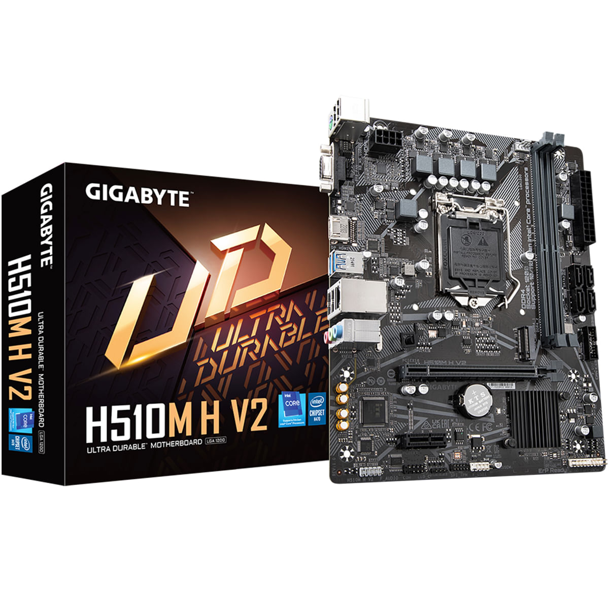 MOTHERBOARD GIGABYTE H510M-H V2 DDR4 LGA1200