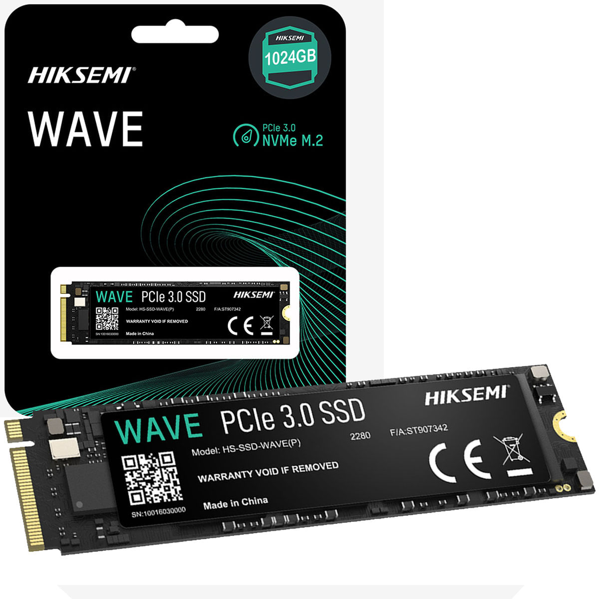 SSD 1024GB HIKSEMI WAVE M.2 NVME
