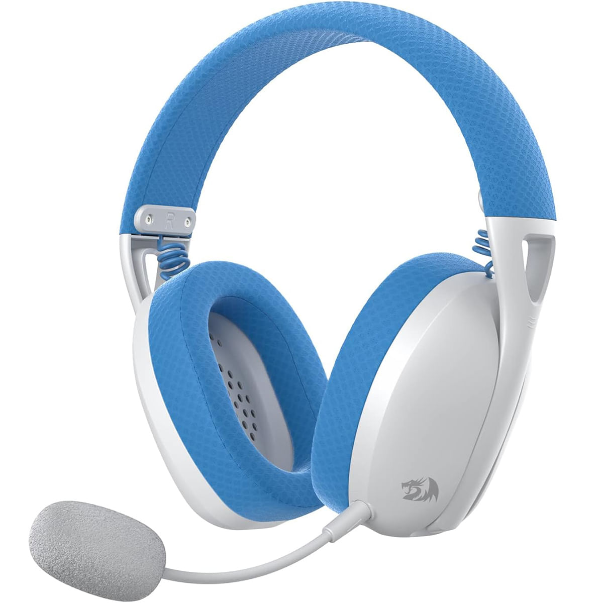 AURICULAR REDRAGON IRE PRO INALÁMBRICO BLANCO Y AZUL