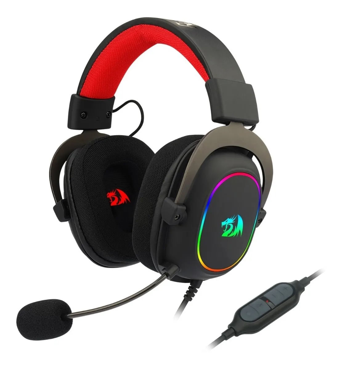 AURICULAR REDRAGON ZEUS X RGB NEGRO
