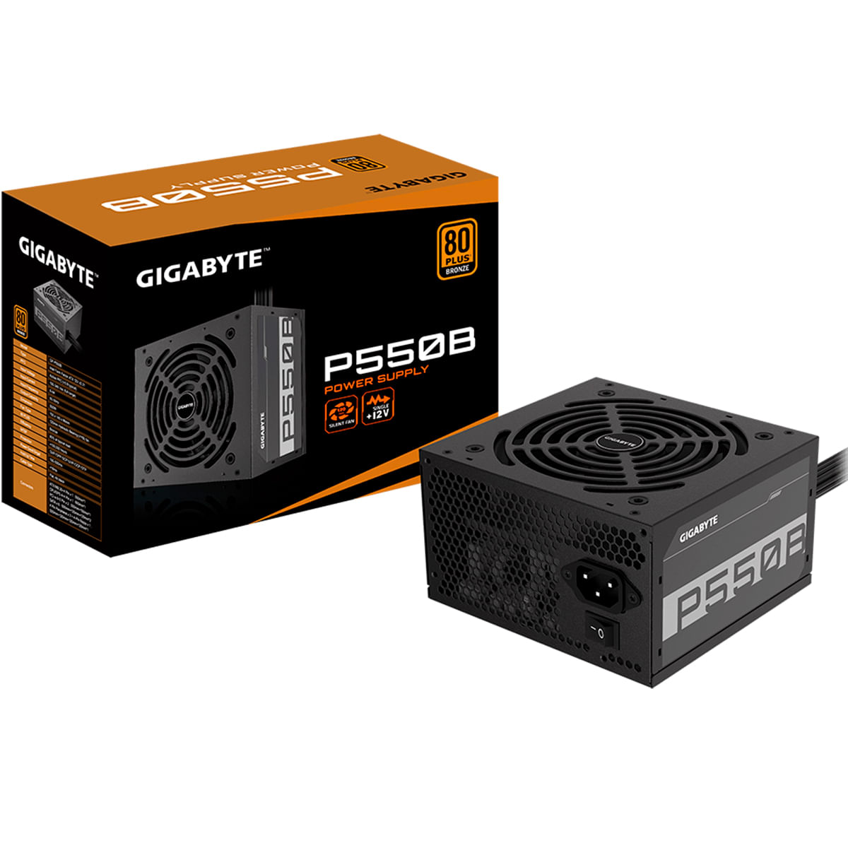FUENTE GIGABYTE 550W GP-P550B 80+ BRONZE