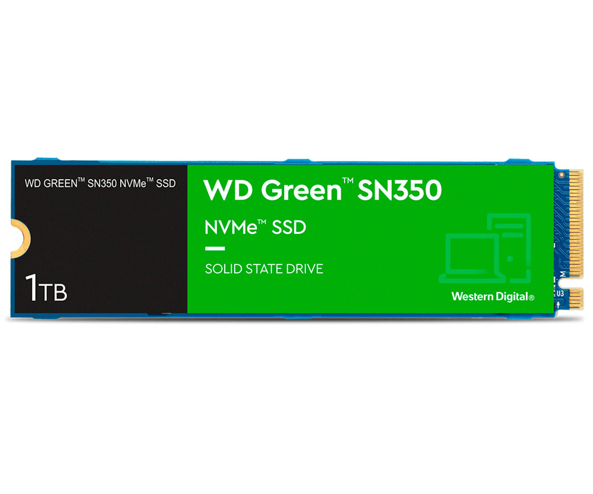 SSD WESTERN DIGITAL GREEN SN350 M.2 NVME 1TB