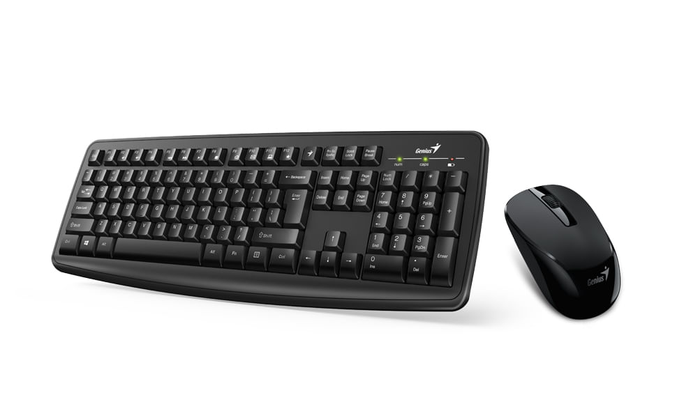KIT GENIUS KM-8100 TECLADO Y MOUSE INALÁMBRICO