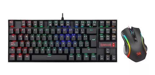 KIT REDRAGON K552RGB-BA + M607 TECLADO Y MOUSE
