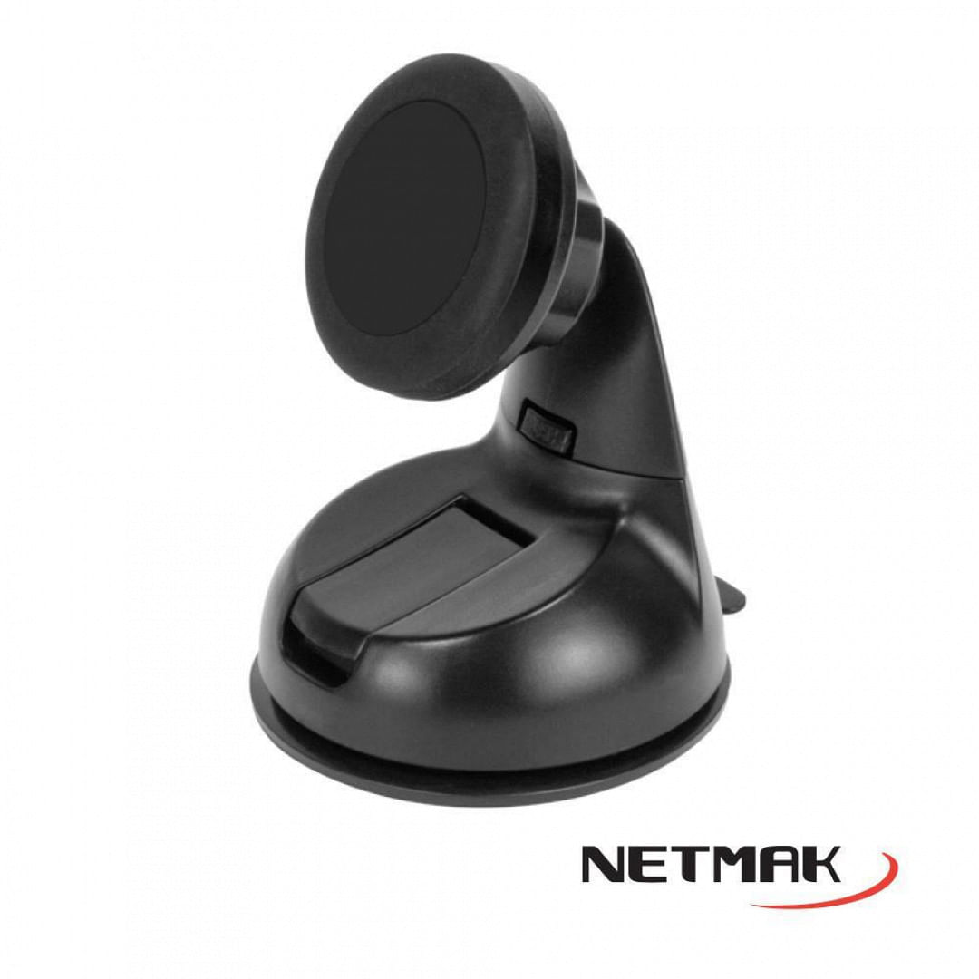 SOPORTE CELULAR NETMAK NM-HC22 PARA AUTO MAGNÉTICO