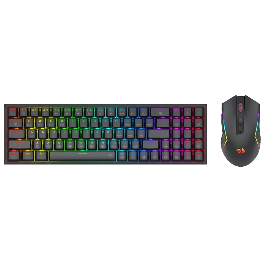 KIT REDRAGON S136 TECLADO Y MOUSE INALÁMBRICO