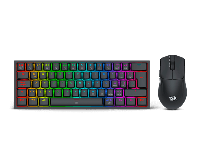 KIT REDRAGON M617RGB SP+M724 S143 TECLADO Y MOUSE