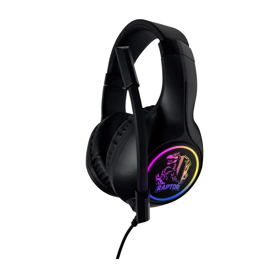 AURICULAR RAPTOR SHADOW CORE USB 3.5MM RGB