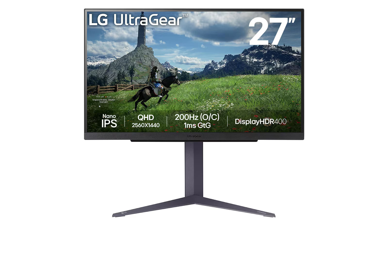 MONITOR LG 27GS85Q-B NANO 27" QHD 180HZ IPS