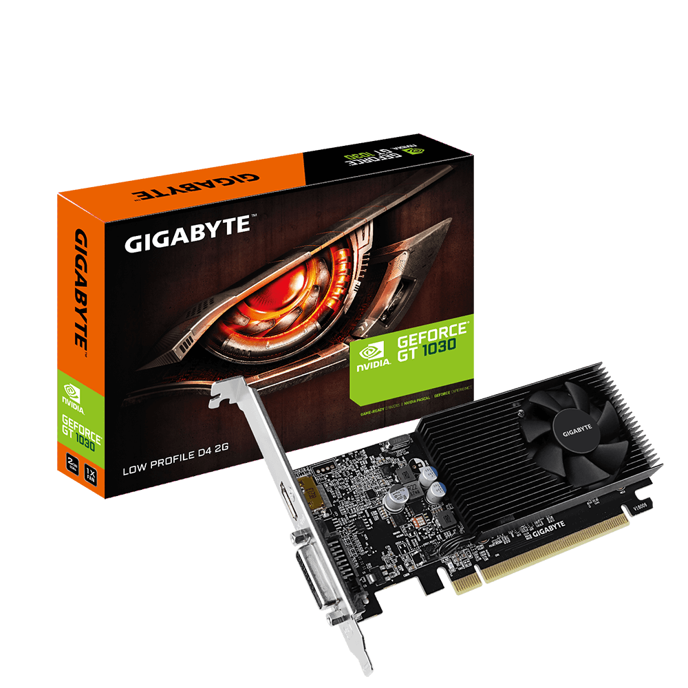 PLACA DE VIDEO GIGABYTE GEFORCE GT 1030 LOW PROFILE 2GB