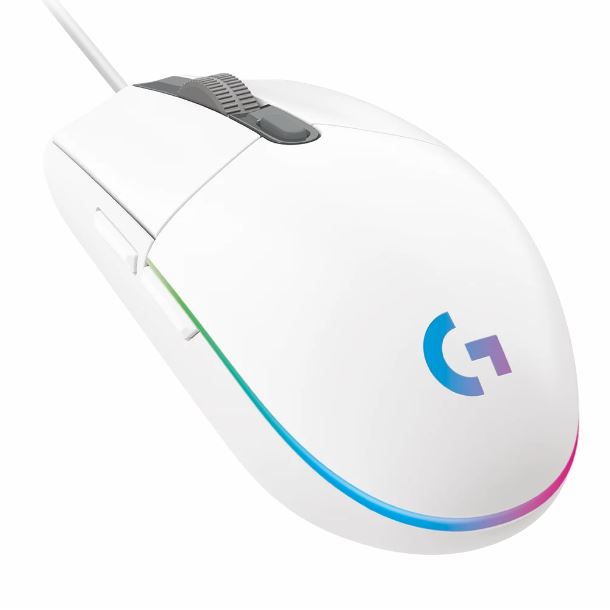 MOUSE GAMER LOGITECH G203 LIGHTSYNC BLANCO