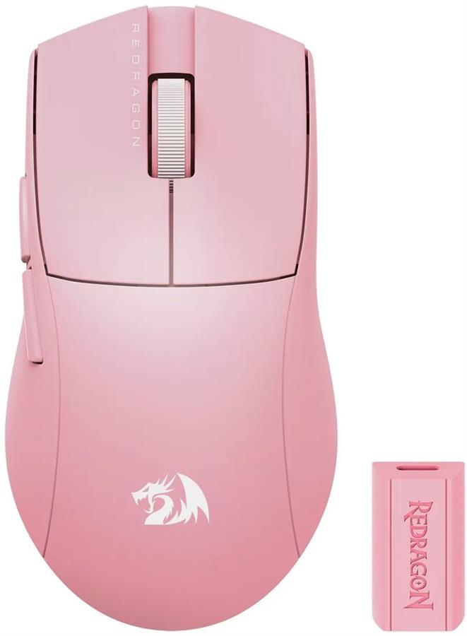 MOUSE GAMER REDRAGON KING PRO M916P 1K ROSA