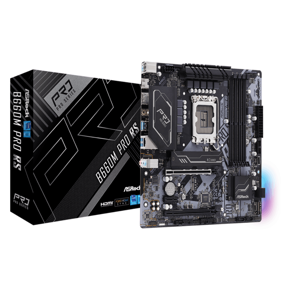 MOTHERBOARD ASROCK B660M PRO RS DDR4 LGA1700