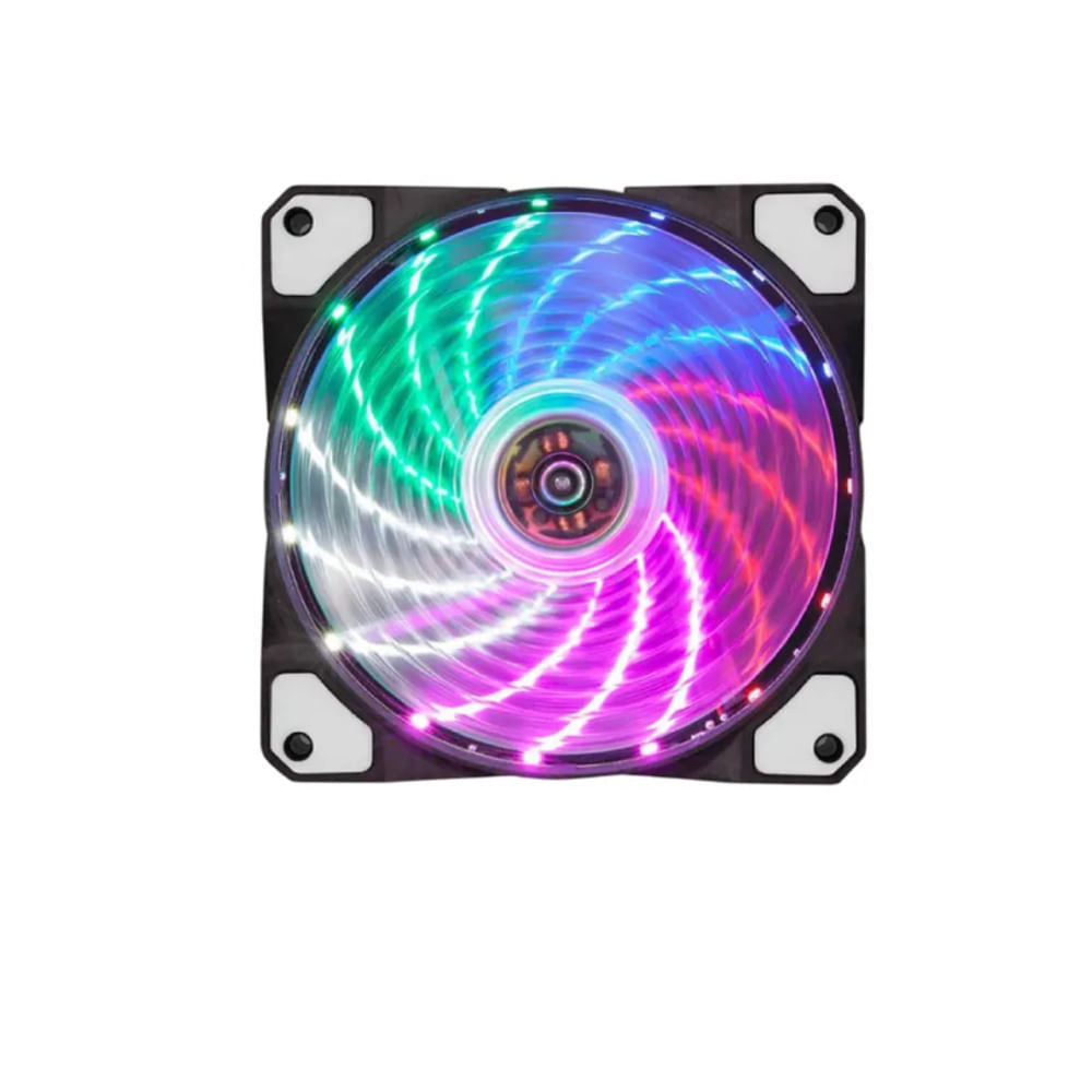 COOLER GABINETE NETMAK NM-12RGB 120MM RGB