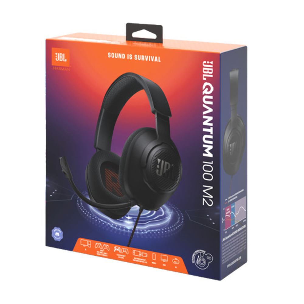 AURICULAR JBL QUANTUM 100M2 NEGRO