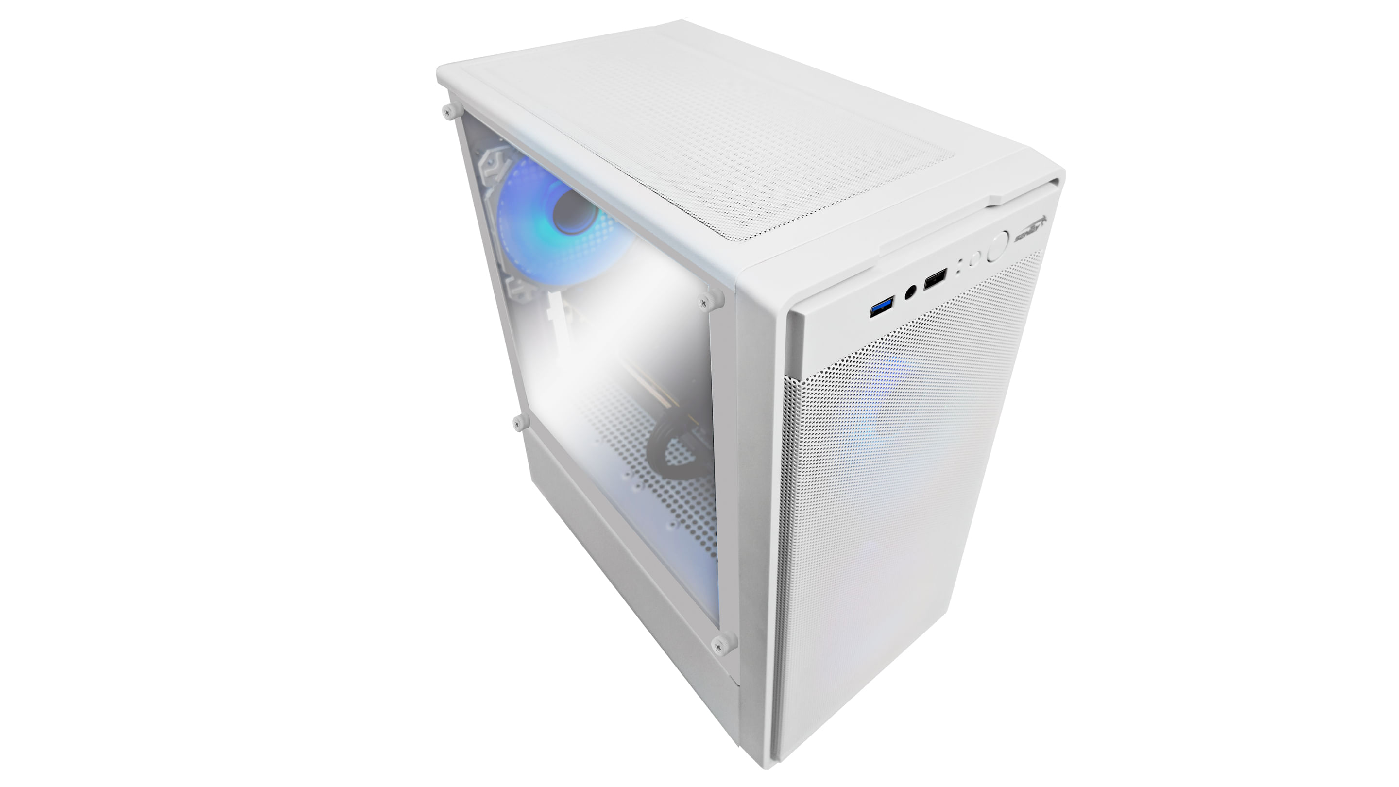 GABINETE SENTEY M12WHT-SF 3F ARGB WHITE