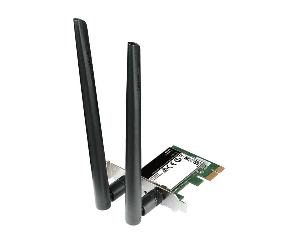 PLACA DE RED D-LINK DWA-582 DUAL BAND PCI-E PCI AC1200