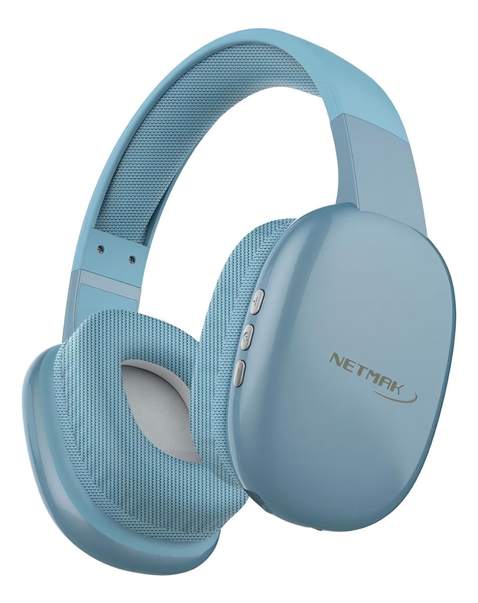 AURICULAR NETMAK NM-VOLT DUAL BT AZUL