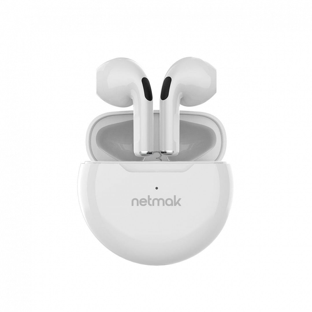 AURICULAR NETMAK NM-GUMY TOUCH BT BLANCO