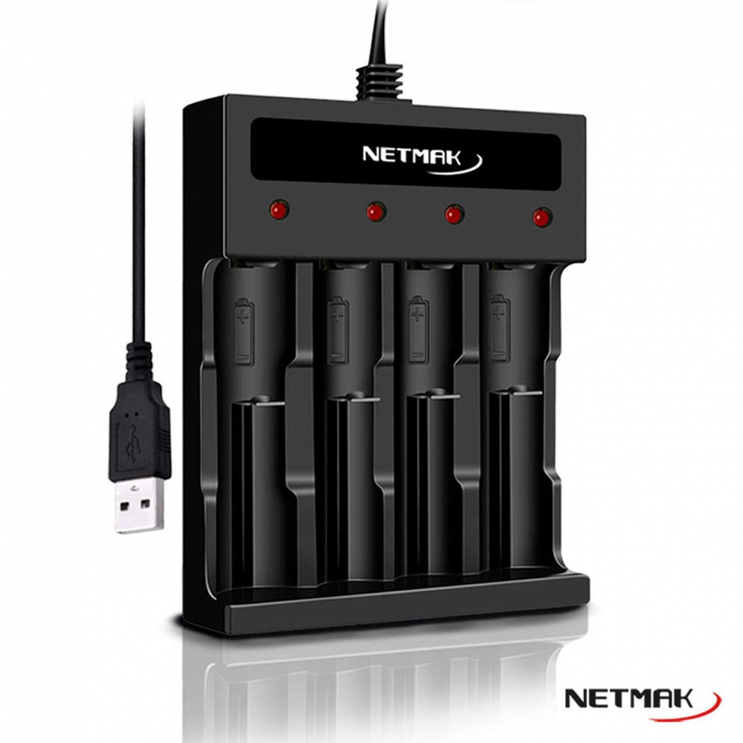 CARGADOR PILAS NM-CH5 AA/AAA USB