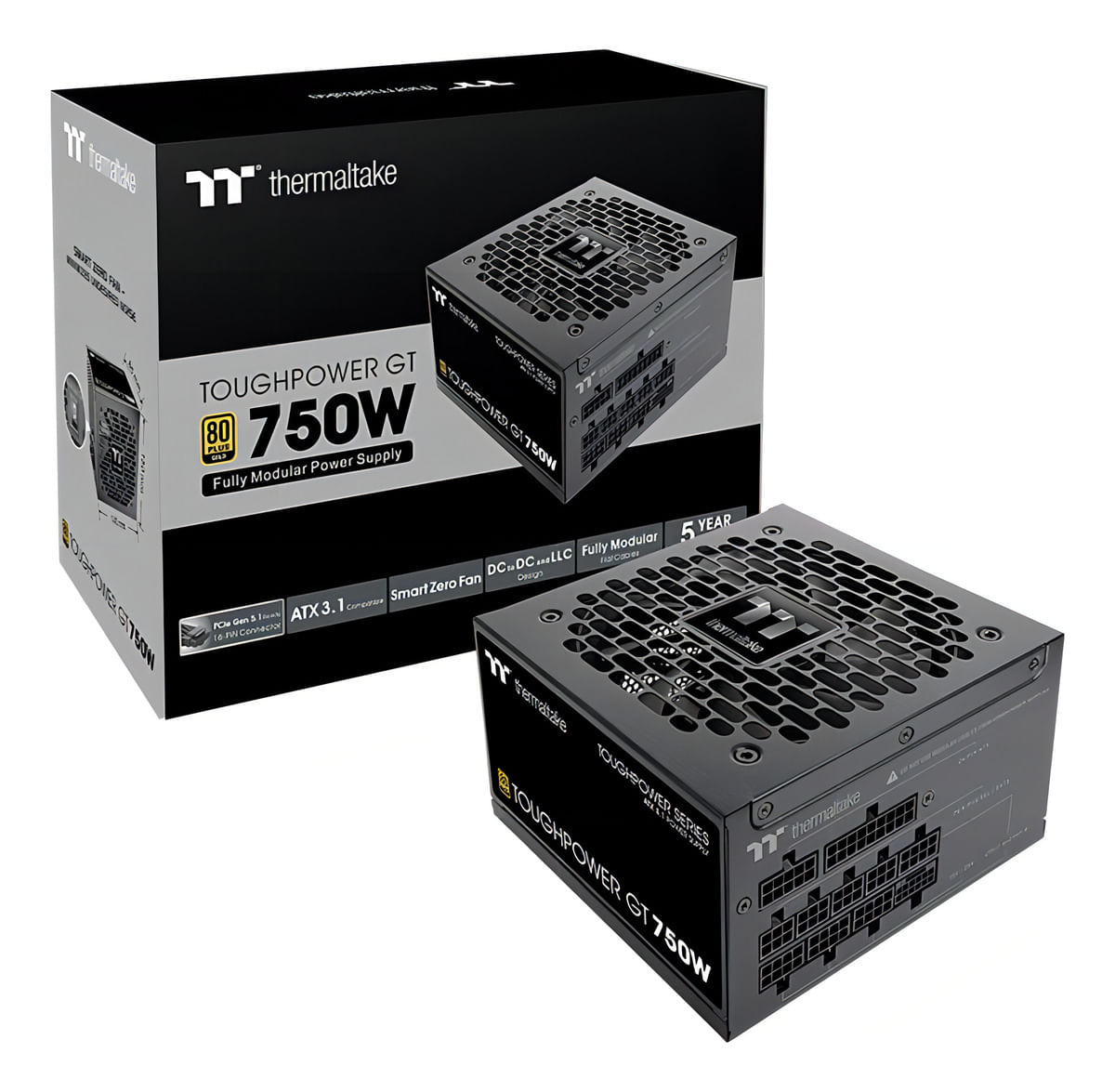 FUENTE THERMALTAKE TOUGHPOWER GT 80+ GOLD 750W