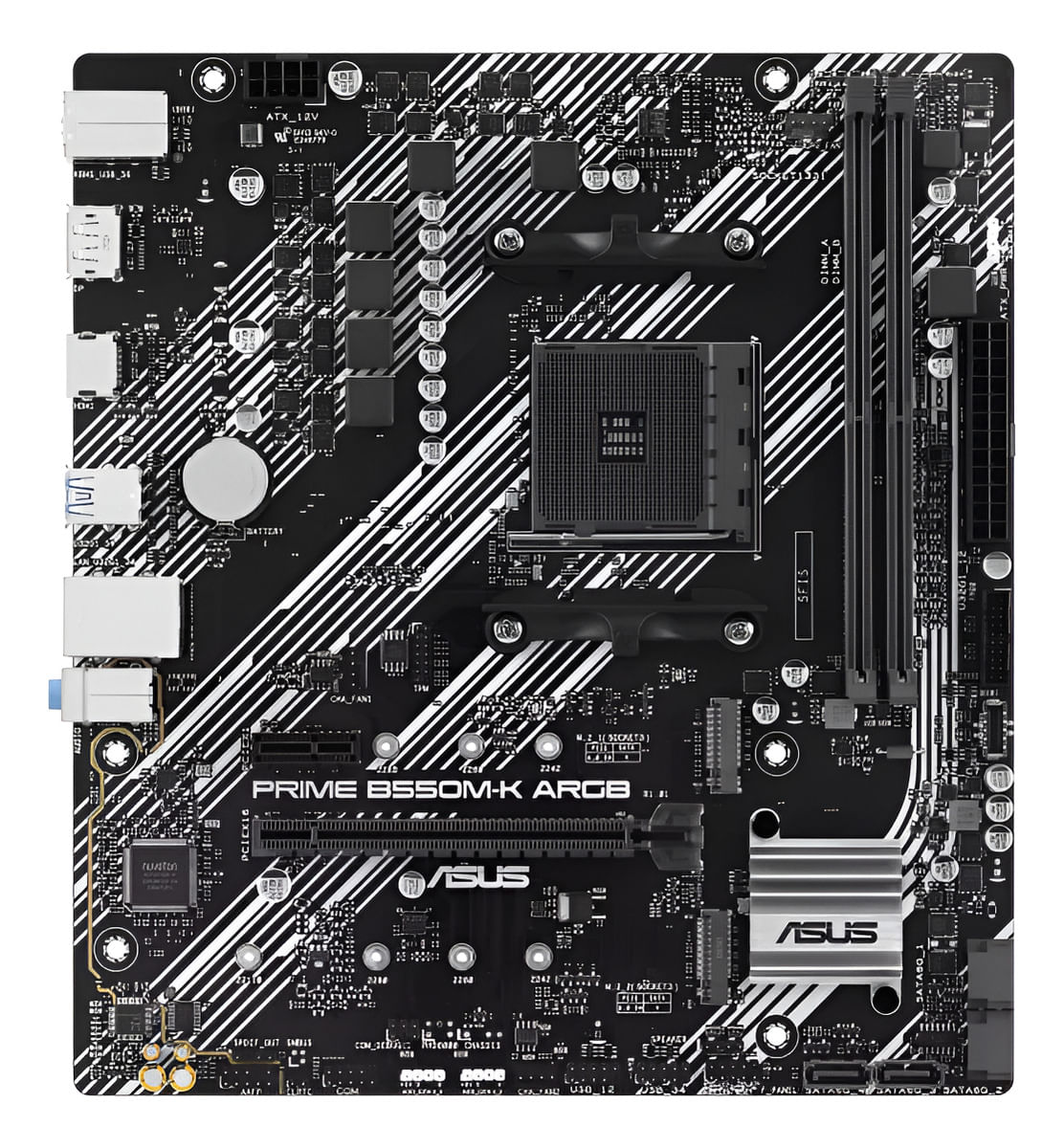 MOTHERBOARD ASUS PRIME B550M ARGB DDR4 AM4