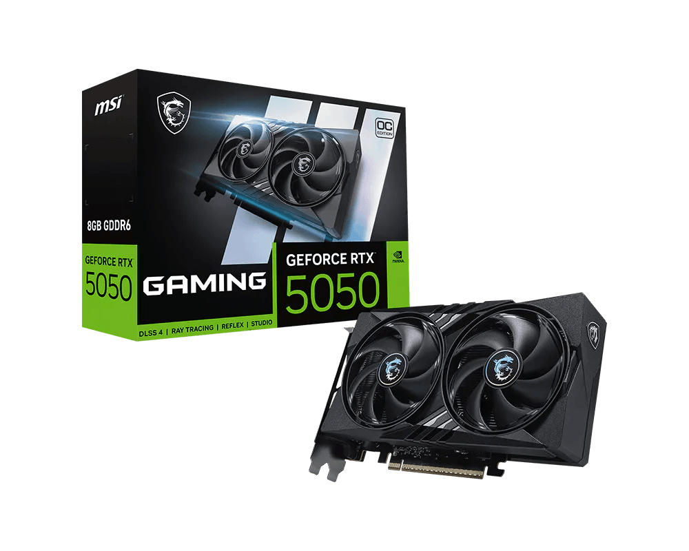 PLACA DE VIDEO MSI GEFORCE RTX 5050 GAMING OC 8GB
