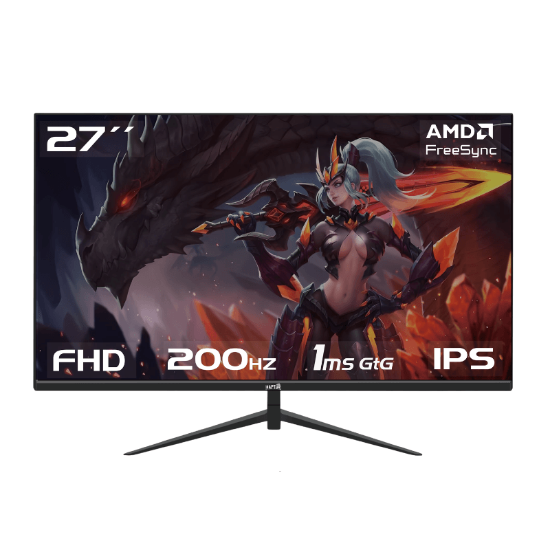 MONITOR RAPTOR HAWK EYE 27" FHD 200HZ