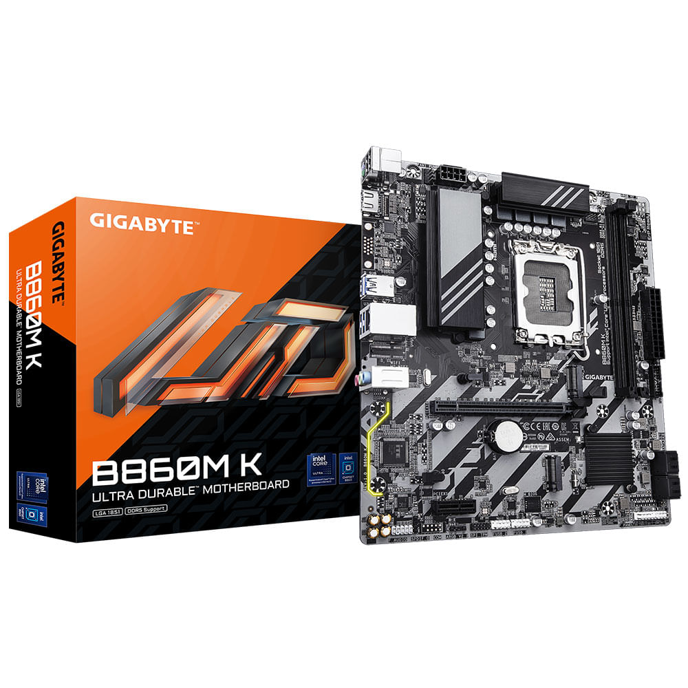 MOTHERBOARD GIGABYTE B860M K DDR5 LGA1851