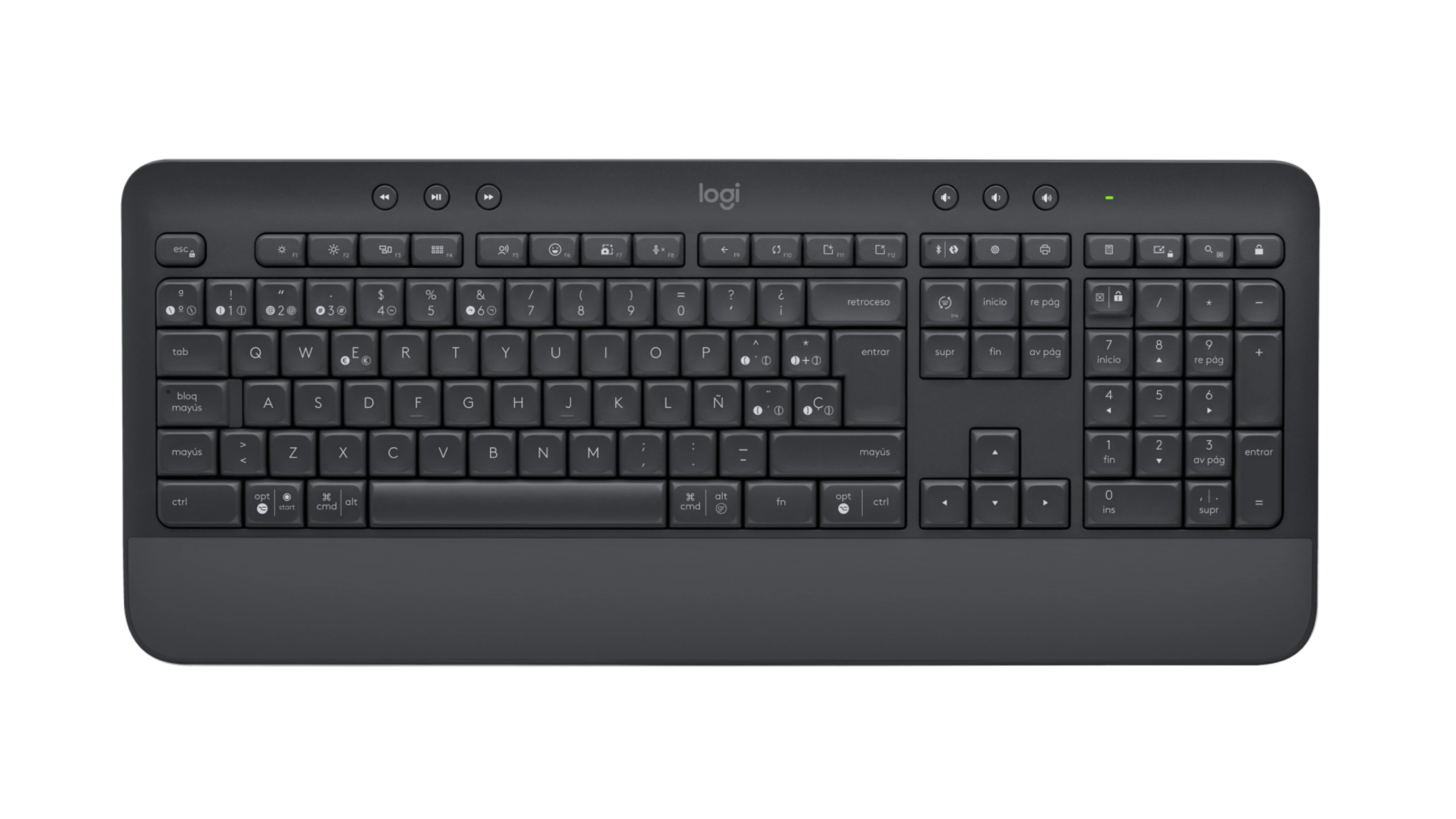 TECLADO LOGITECH K650 GRAPHITE INALÁMBRICO