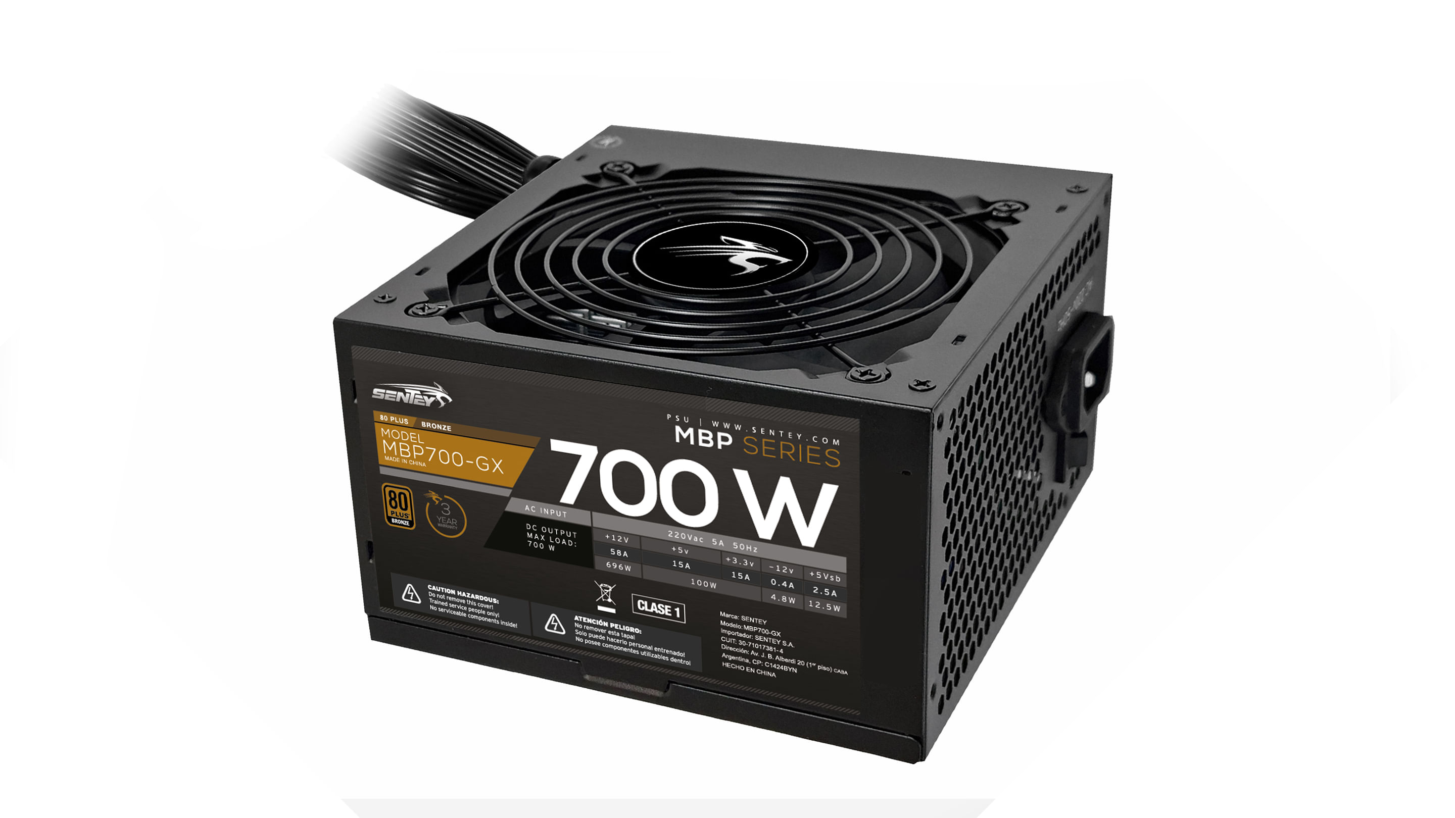 FUENTE SENTEY 700W MBP700-GX