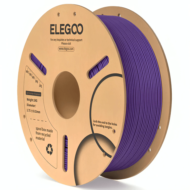 FILAMENTO ELEGOO PLA 1.75 MM 1 KG PÚRPURA