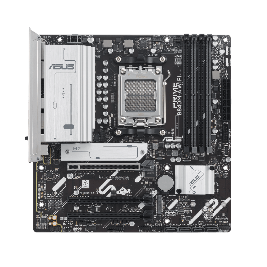 MOTHERBOARD ASUS PRIME B840M-A AM5 DDR5 CON WIFI