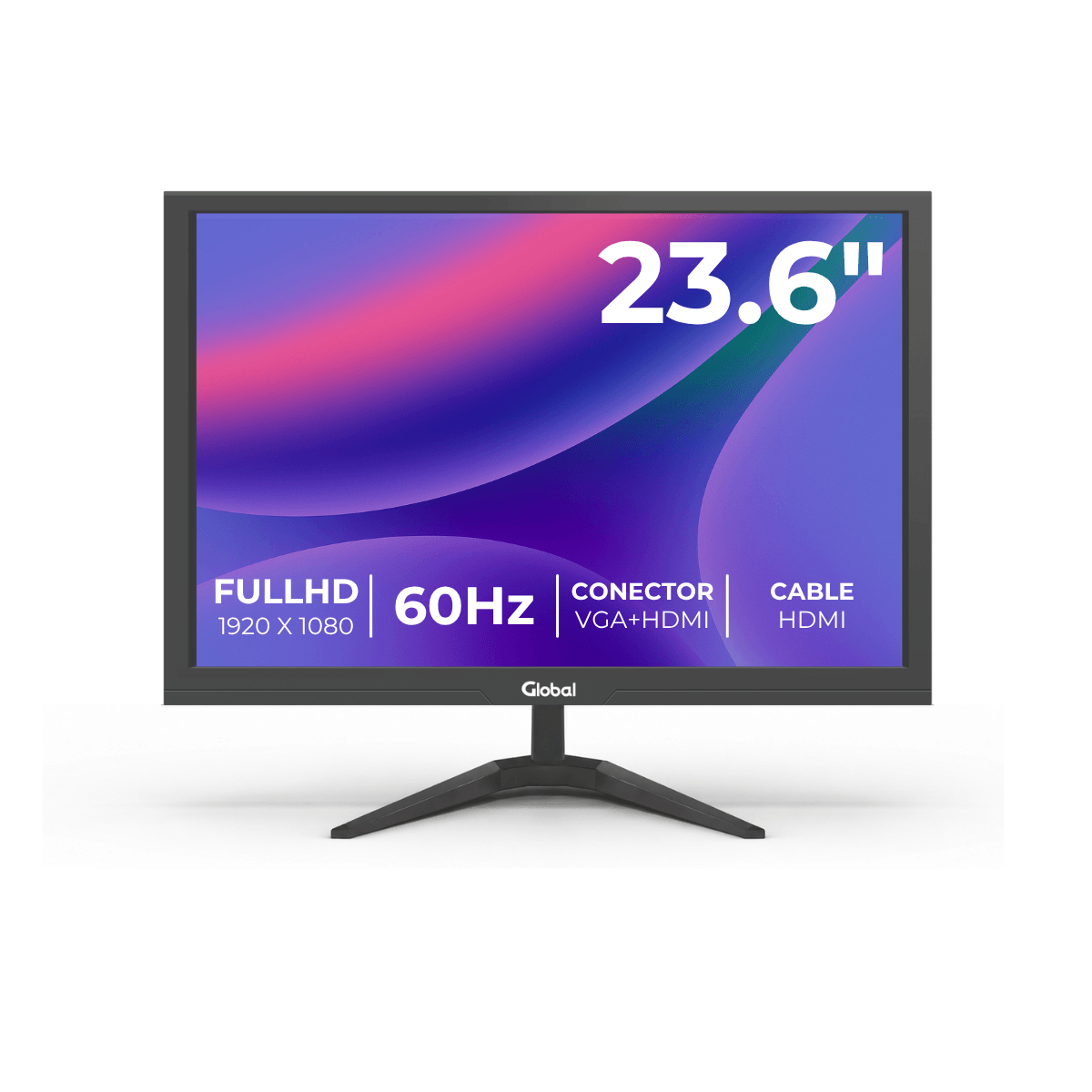 MONITOR GLOBAL OFFICE FHD 24"