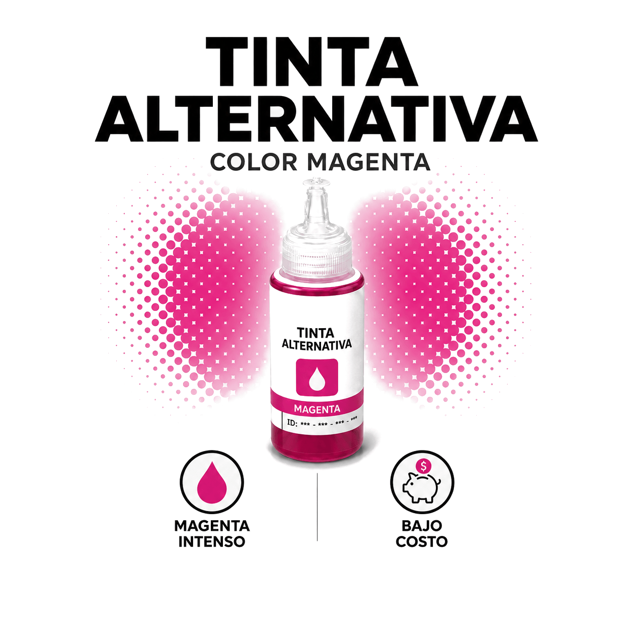 TINTA ALTERNATIVA EPSON T544 / T504 MAGENTA