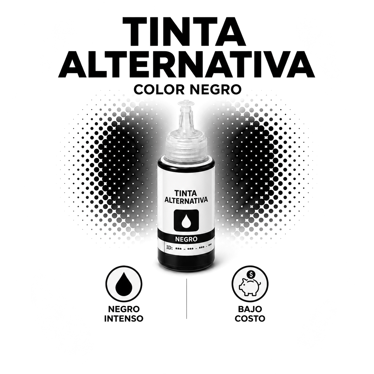 TINTA ALTERNATIVA EPSON T544 / T504 NEGRO