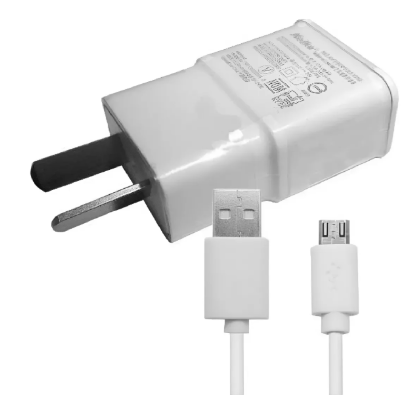 CARGADOR GENÉRICO CON CABLE MICRO USB