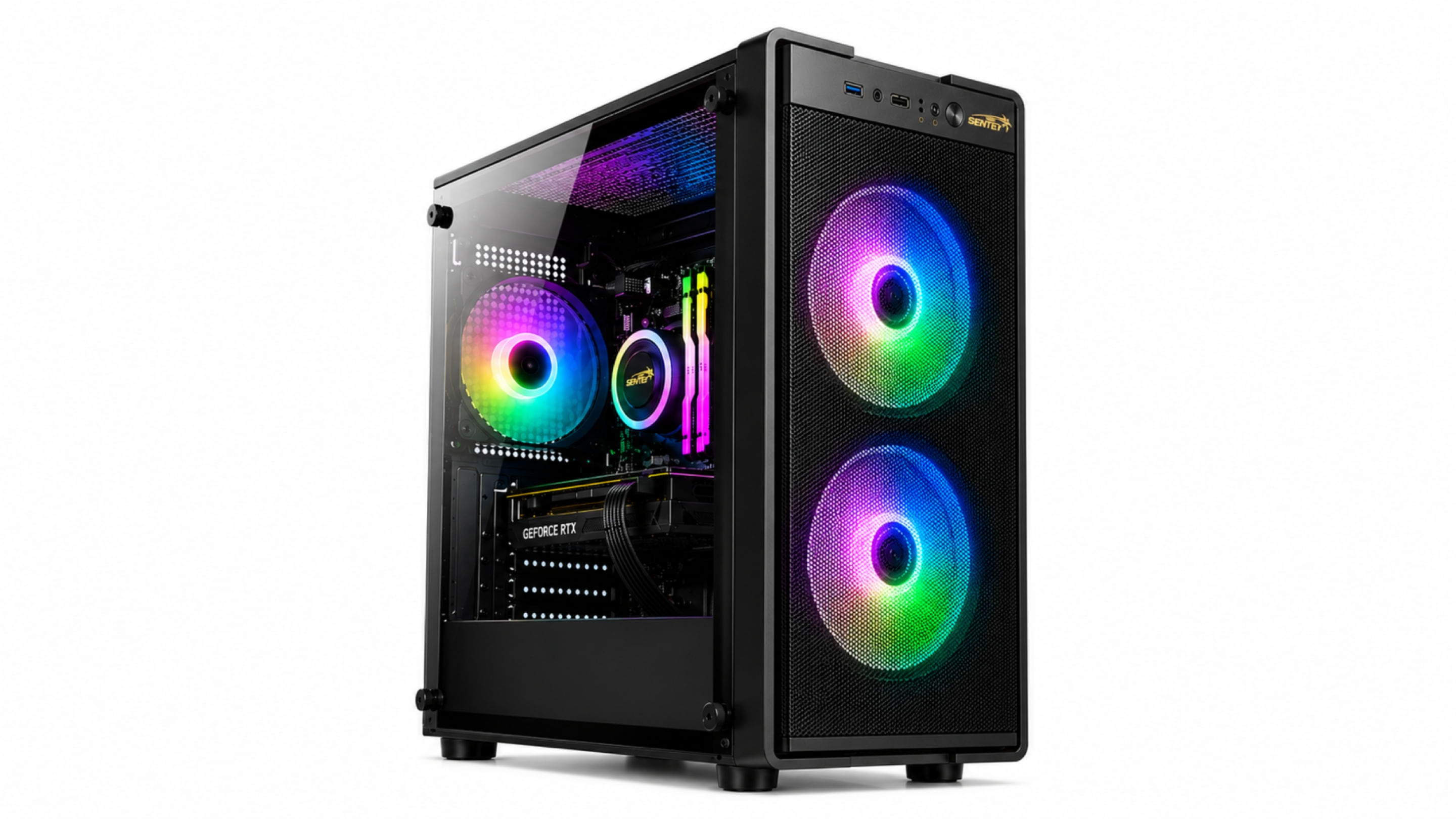 GABINETE SENTEY COYOTE BLKA ARGB BLACK