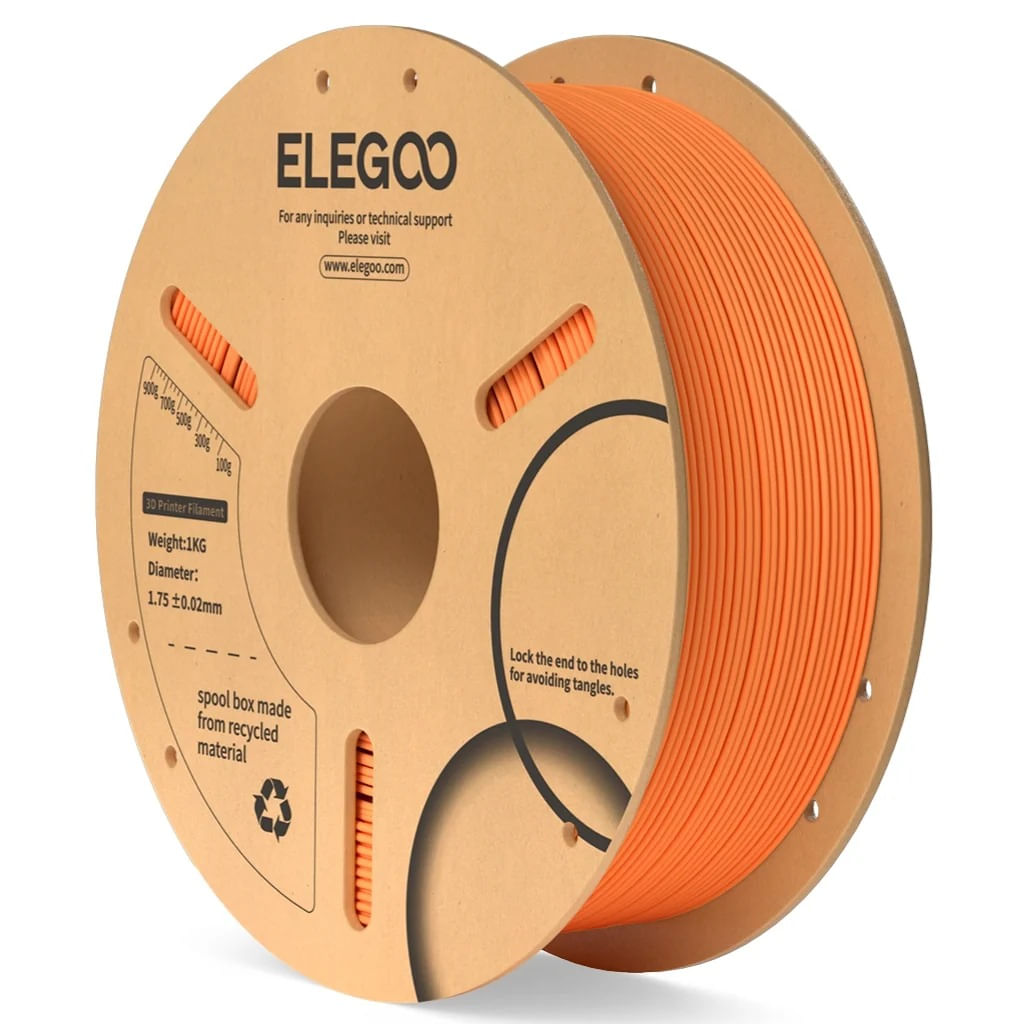 FILAMENTO ELEGOO PLA 1.75MM 1KG NARANJA