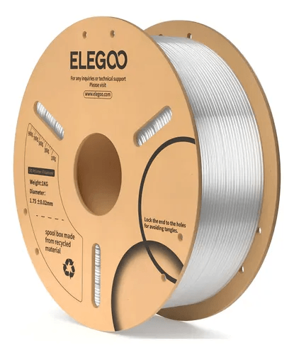 FILAMENTO ELEGOO PLA+ NATURAL 1.75MM 1KG